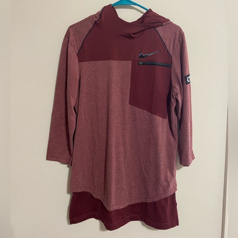 Nike Men’s KD 35 3/4 Sleeve Hooded Shirt 🏀